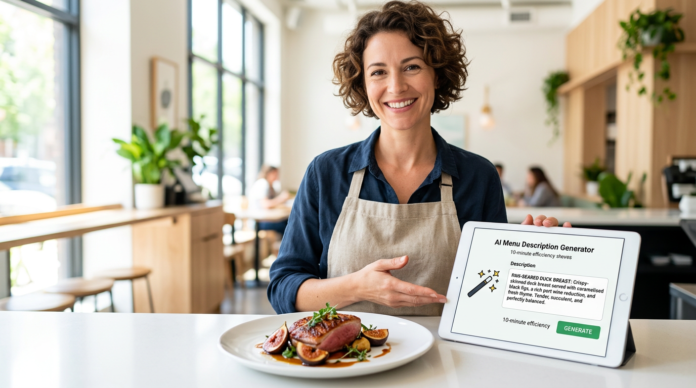 Writing Mouth-Watering Copy with an AI Menu Description Generator