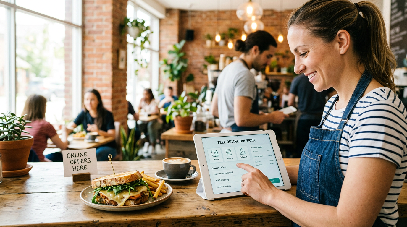 How to Launch a Free Online Ordering System for Small Business Owners